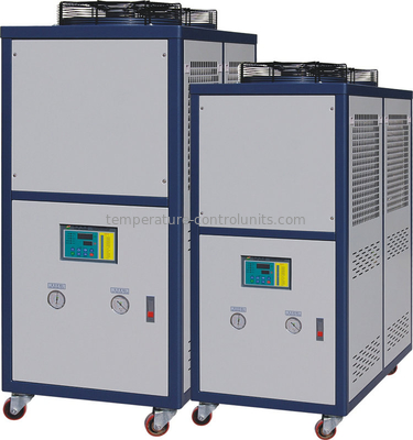 Recirculando ar industrial refrigeradores de refrigeração, refrigeradores refrigerando livres em forma de caixa